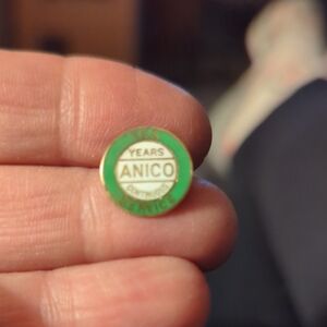 vintage service award pin from the American National Insurance Company ANICO